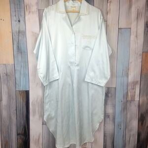 Dior Light Blue Satin Nightshirt